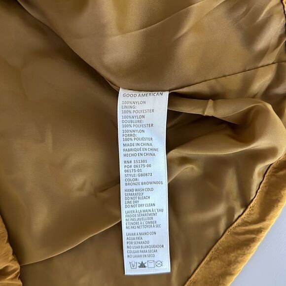 NWT Good American Essential Anorak Jacket Size 1/2 - Picture 13 of 16